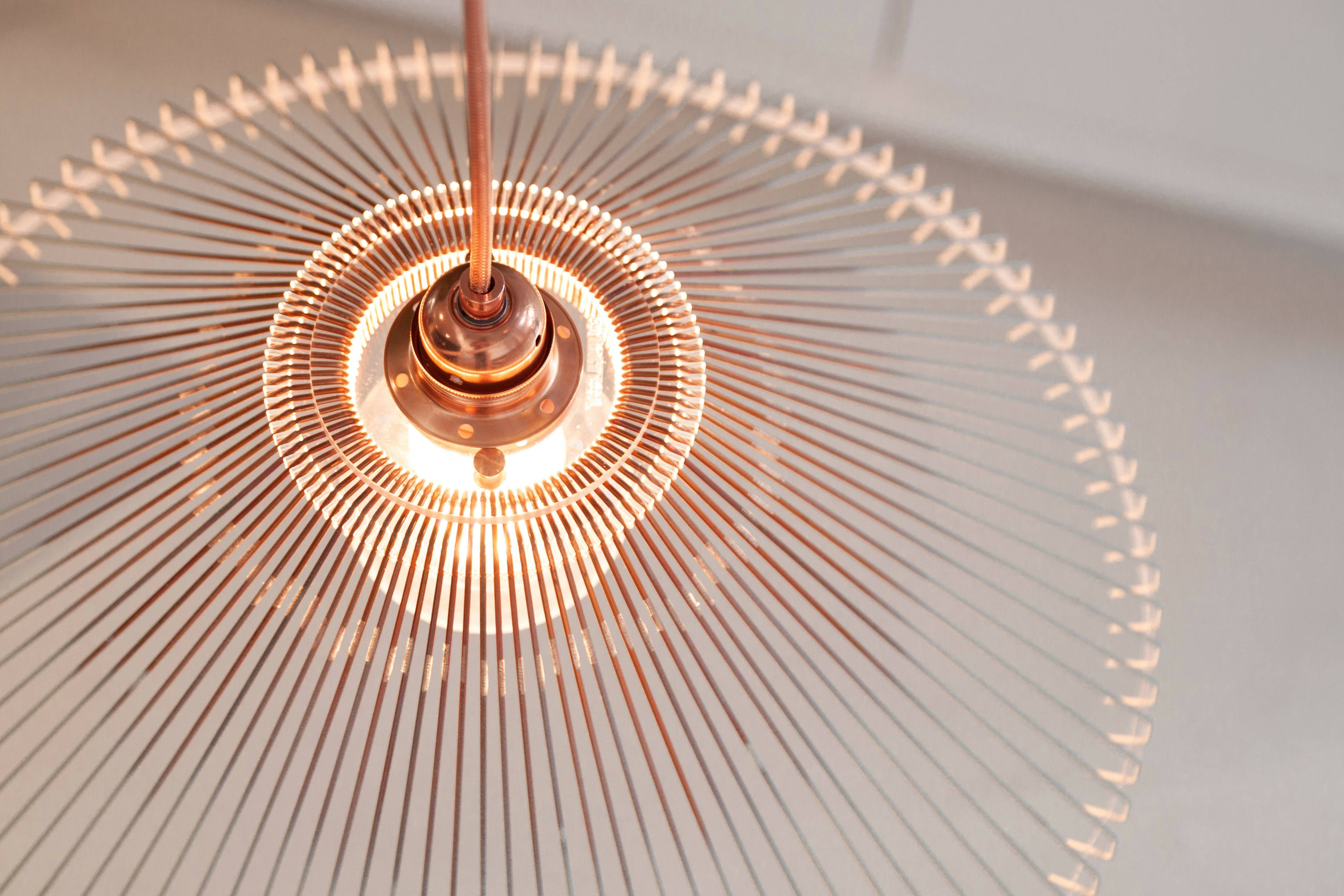 Hanglamp circulair HOOK&quot;d wit - by Tolhuijs Design