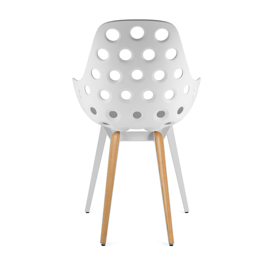 Slice stoel ( wit frame )