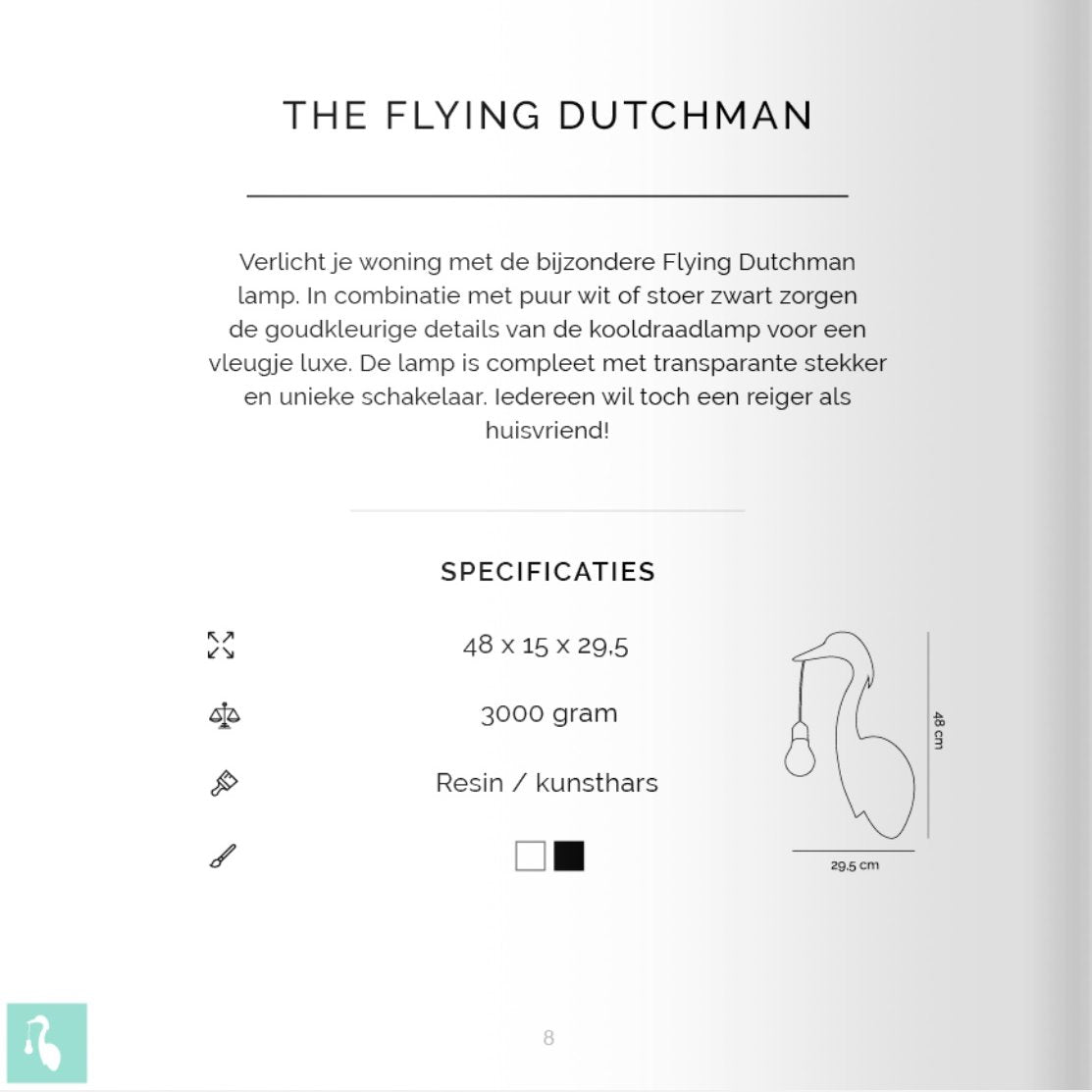 Flying Dutchman Design Lamp Wit