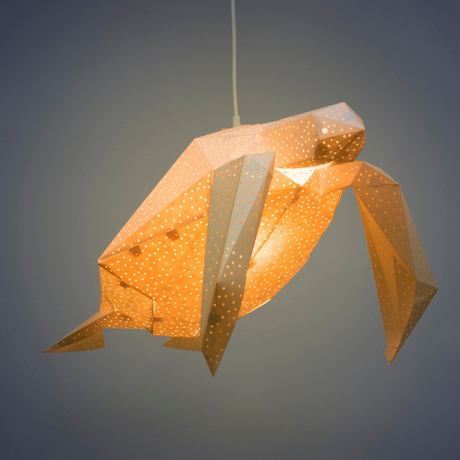 Giant Sea Turtle Origami Lamp