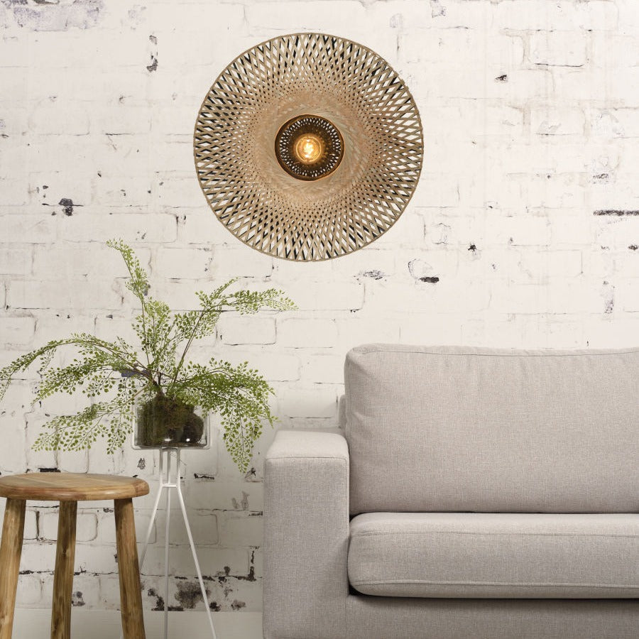 Kalimantan- Wandlamp - Bamboe - Medium