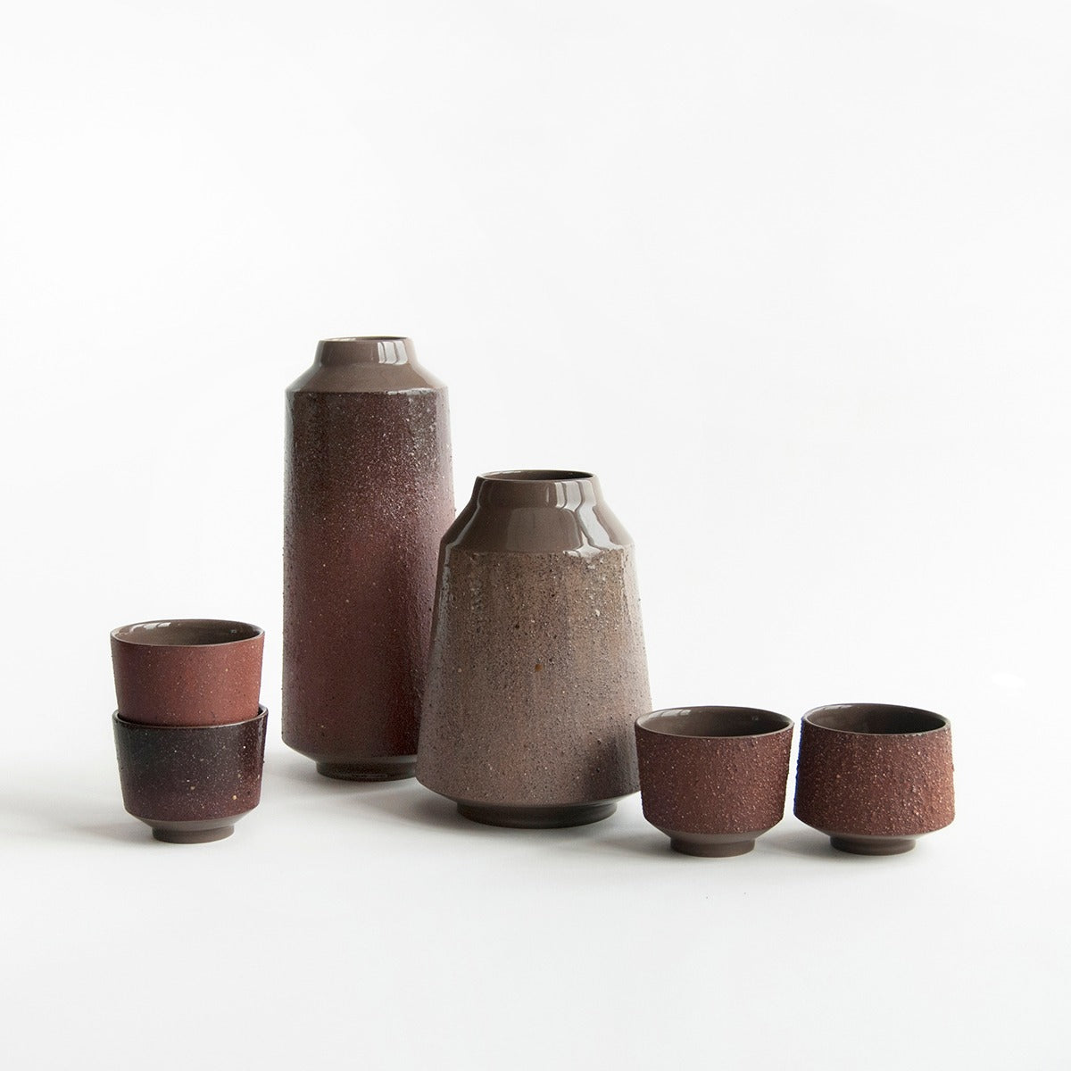 Vase Clay Collection | Medium-Dark