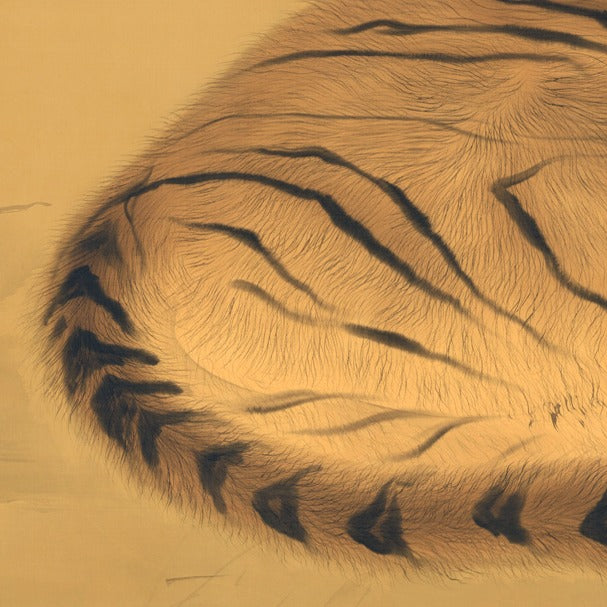 Japanse Art Print - Tiger 1895