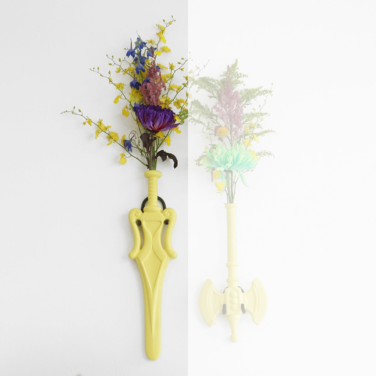 Flower Power Sword - Geel