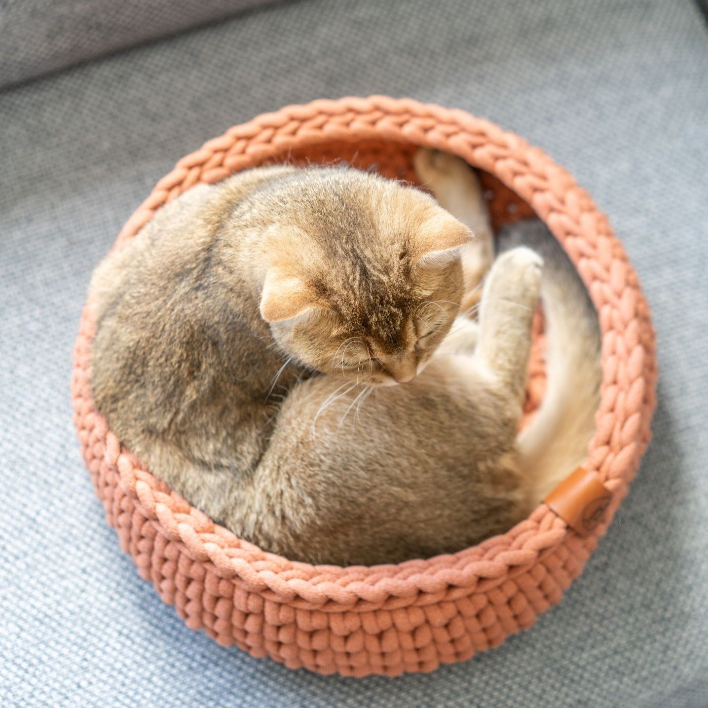 Sunny Basket - Kattenmand Terracotta
