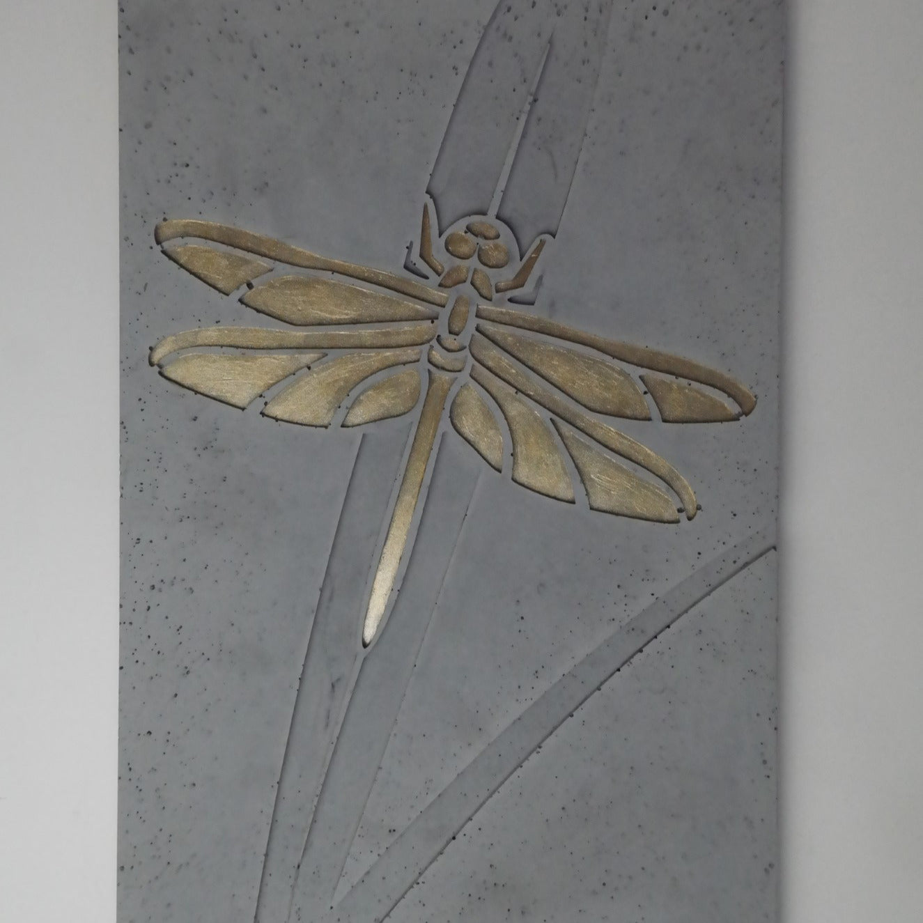Betonnen Design Paneel Dragonfly