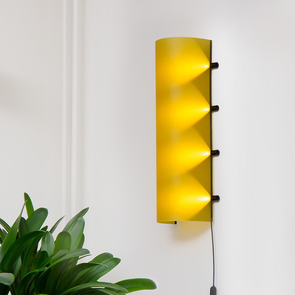 Connection Clamp Lamp 4 - Lemon Yellow