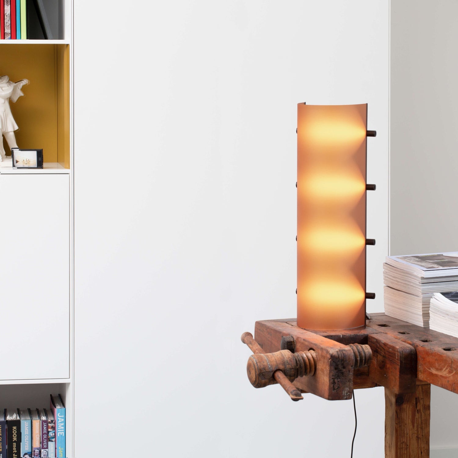 Connection Clamp Lamp 4 - Almond Terra