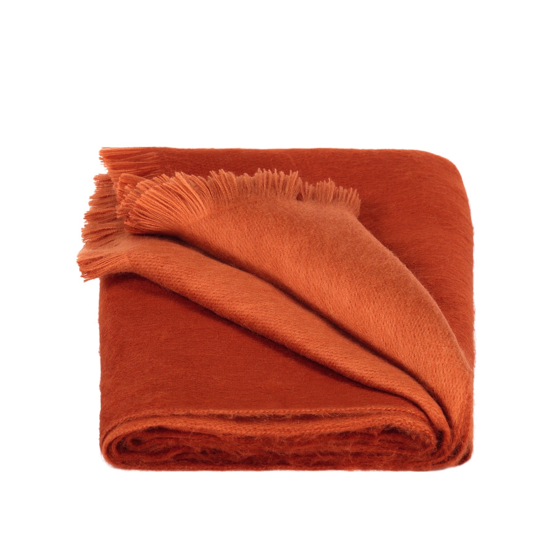Double Scarf Terracotta / Brick Red