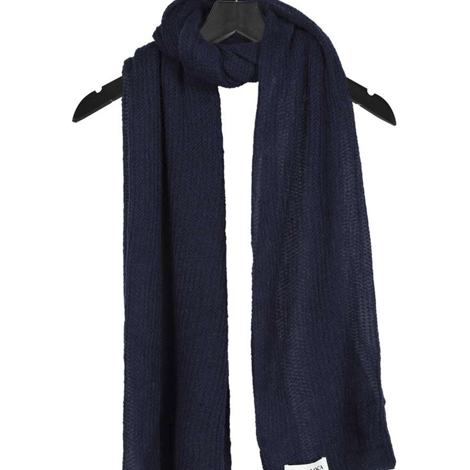 Knitted Scarf Navy