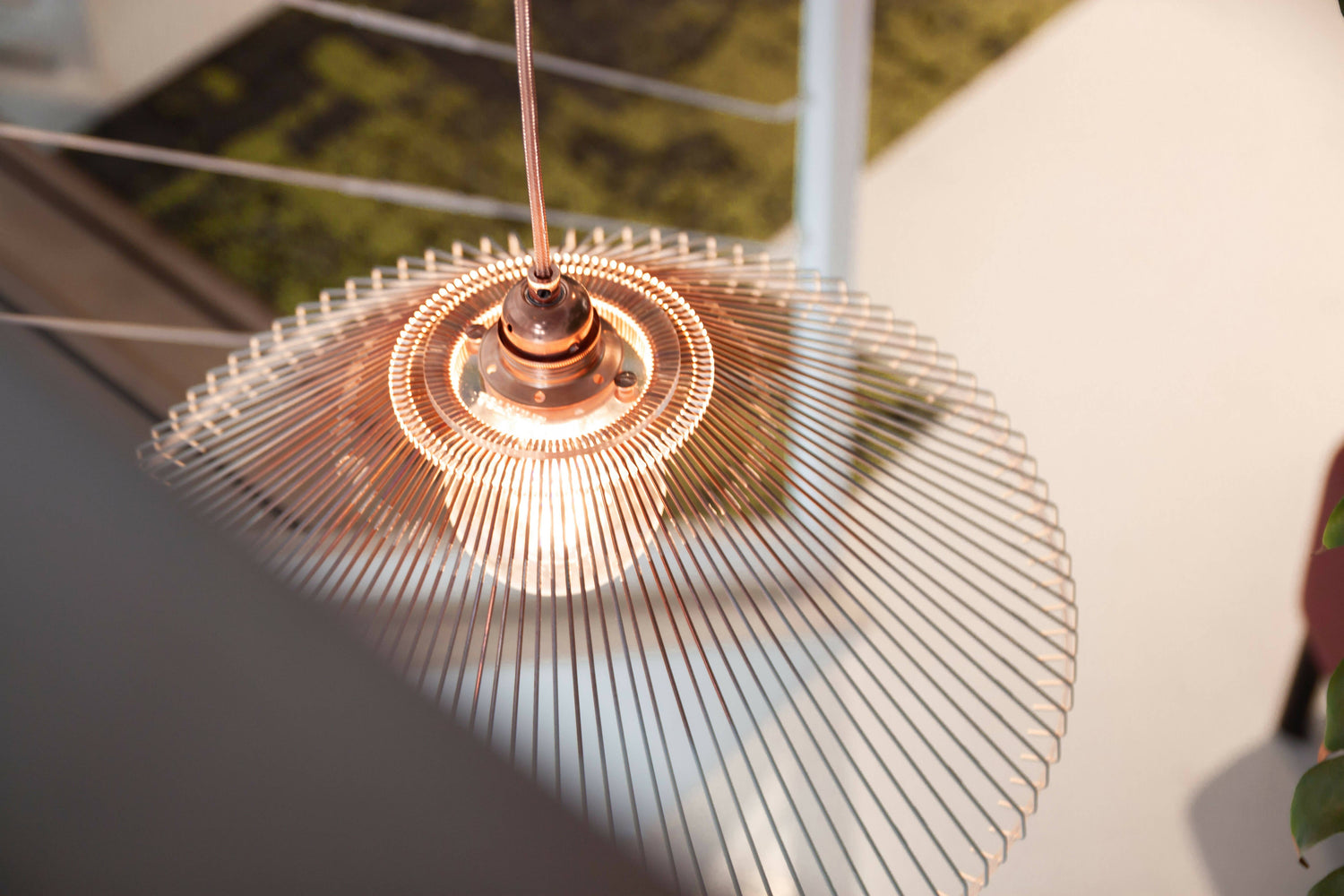 Hanglamp circulair HOOK&quot;d wit - by Tolhuijs Design