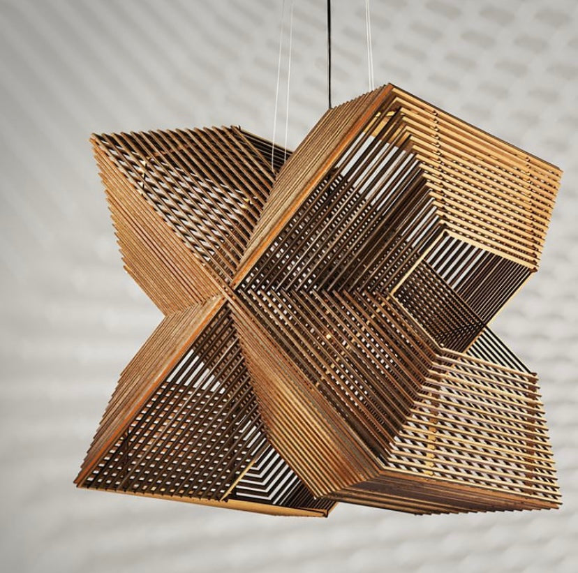 No.41 Hanglamp Angles XL by Alex Groot Jebbink