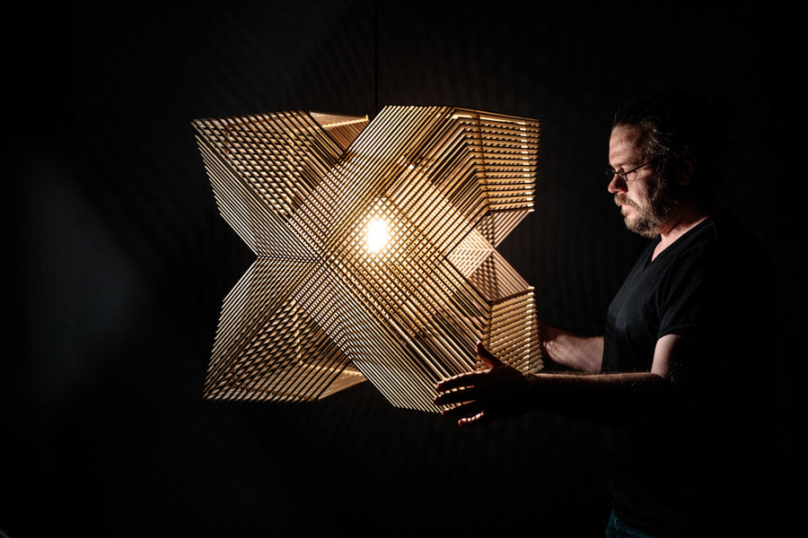 No.41 Hanglamp Angles by Alex Groot Jebbink