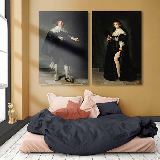 Arty-Shock Romantic Marten - Large - 100 x 150 cm