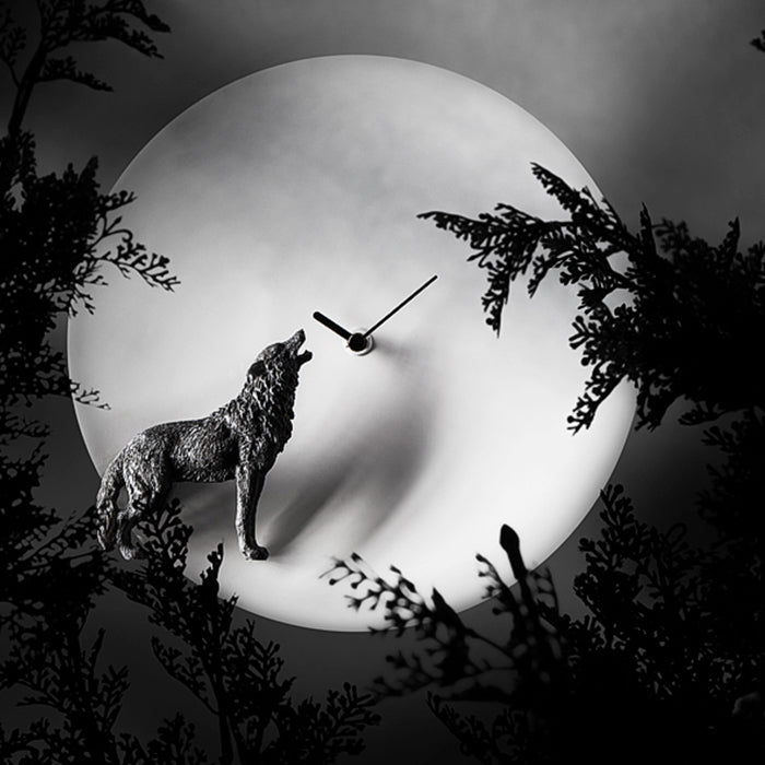 Moon klok Wolf - HaoShi