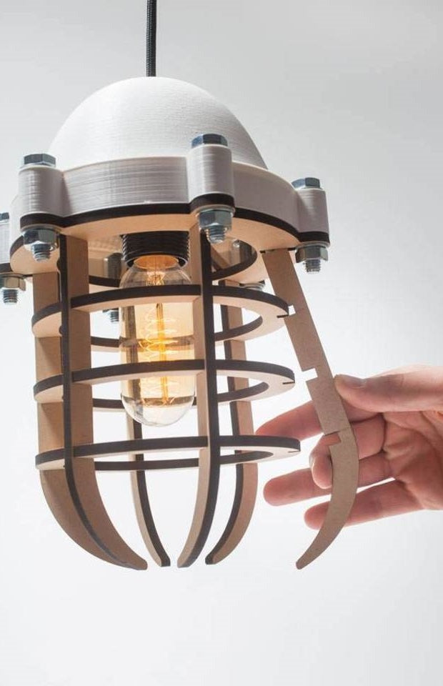 No.20 Printlamp hanglamp by Olaf Weller