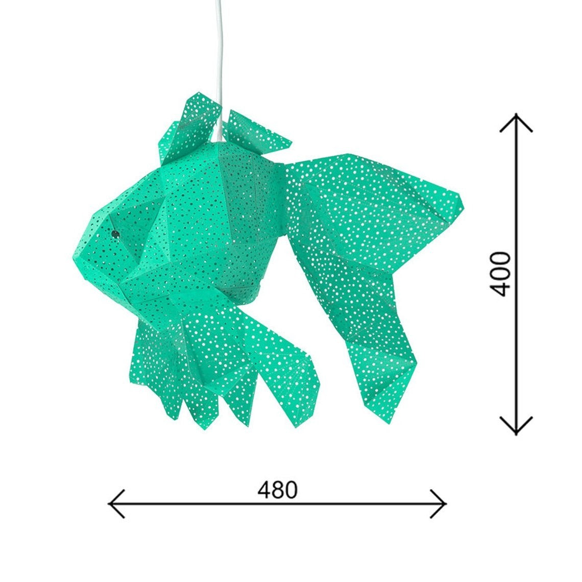 Fish Paper Lantern Mint